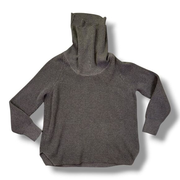 Michael Kors Charcoal Cowl Neck Sweater Sz XL - Picture 5 of 10